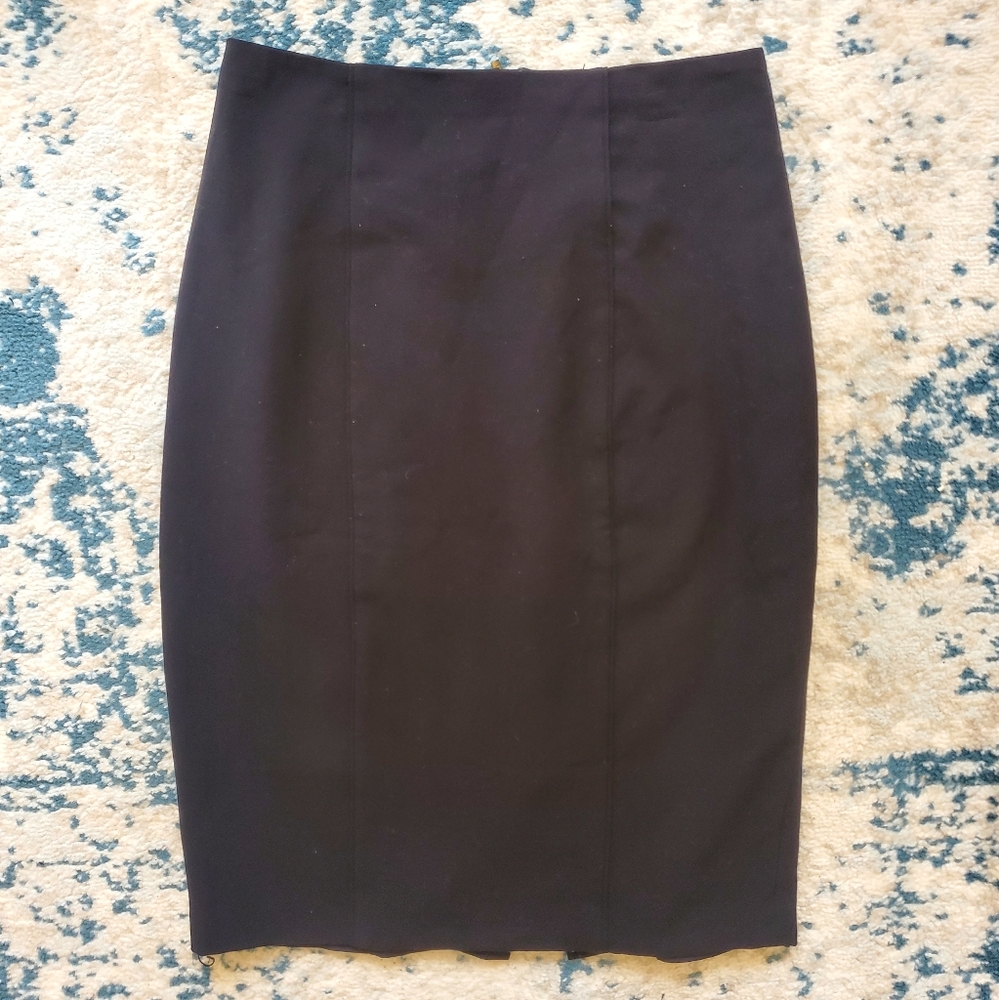 Zip Up Formal Business Skirt